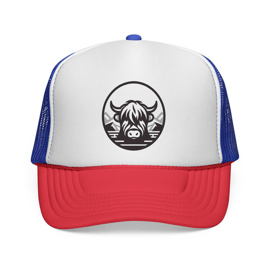 Highland Cow Trucker Cap