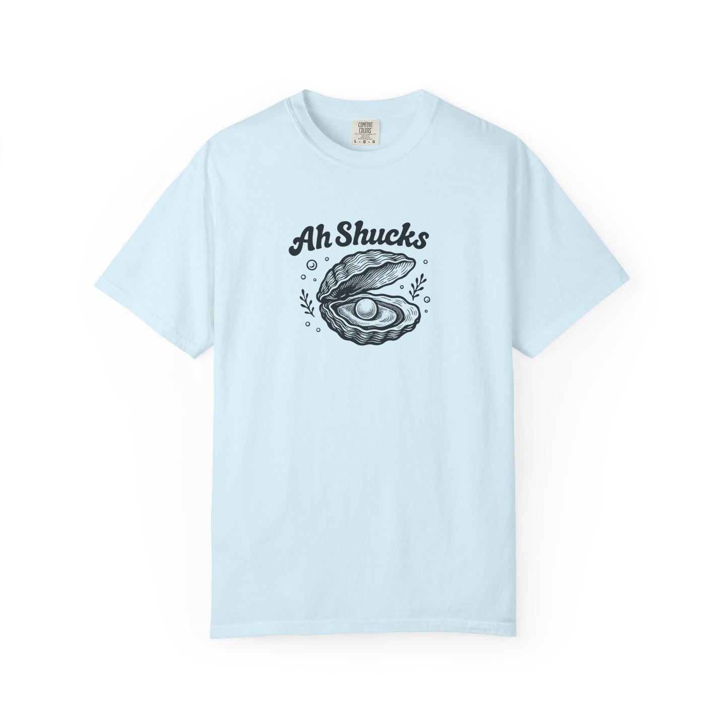 Ah Shucks Oyster T-Shirt — Vintage Nautical Seafood Tee