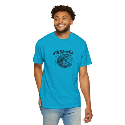 Ah Shucks Oyster T-Shirt — Vintage Nautical Seafood Tee