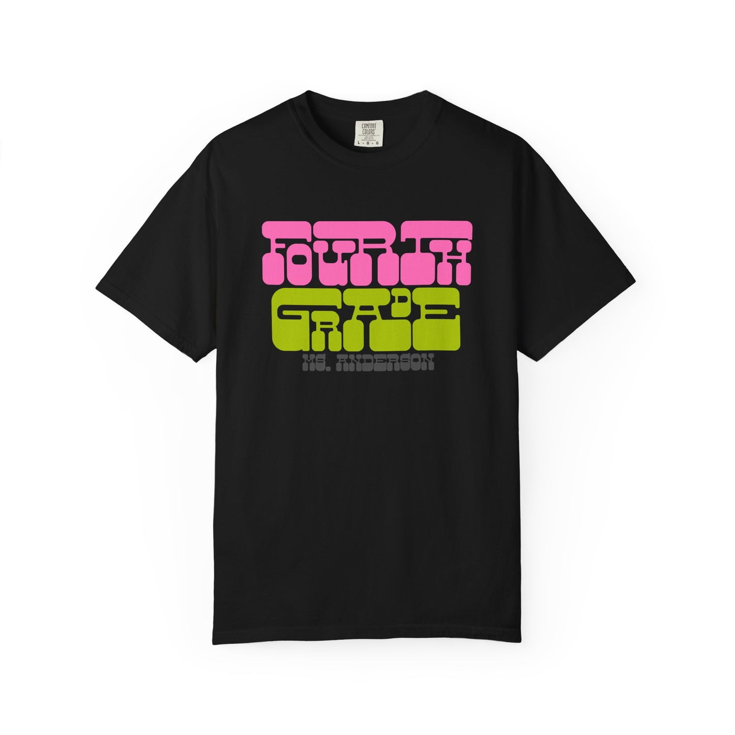 Groovy Fourth Grade Teacher - Personalized