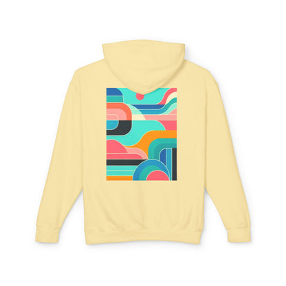Geometric Sunset Hoodie