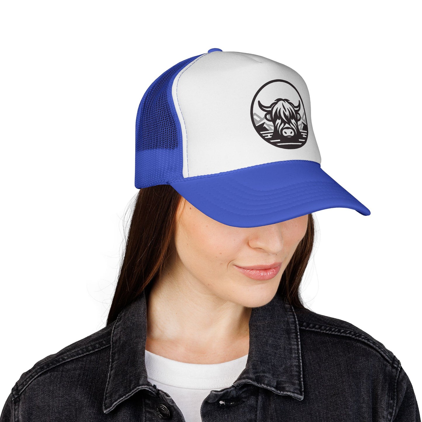 Highland Cow Trucker Cap