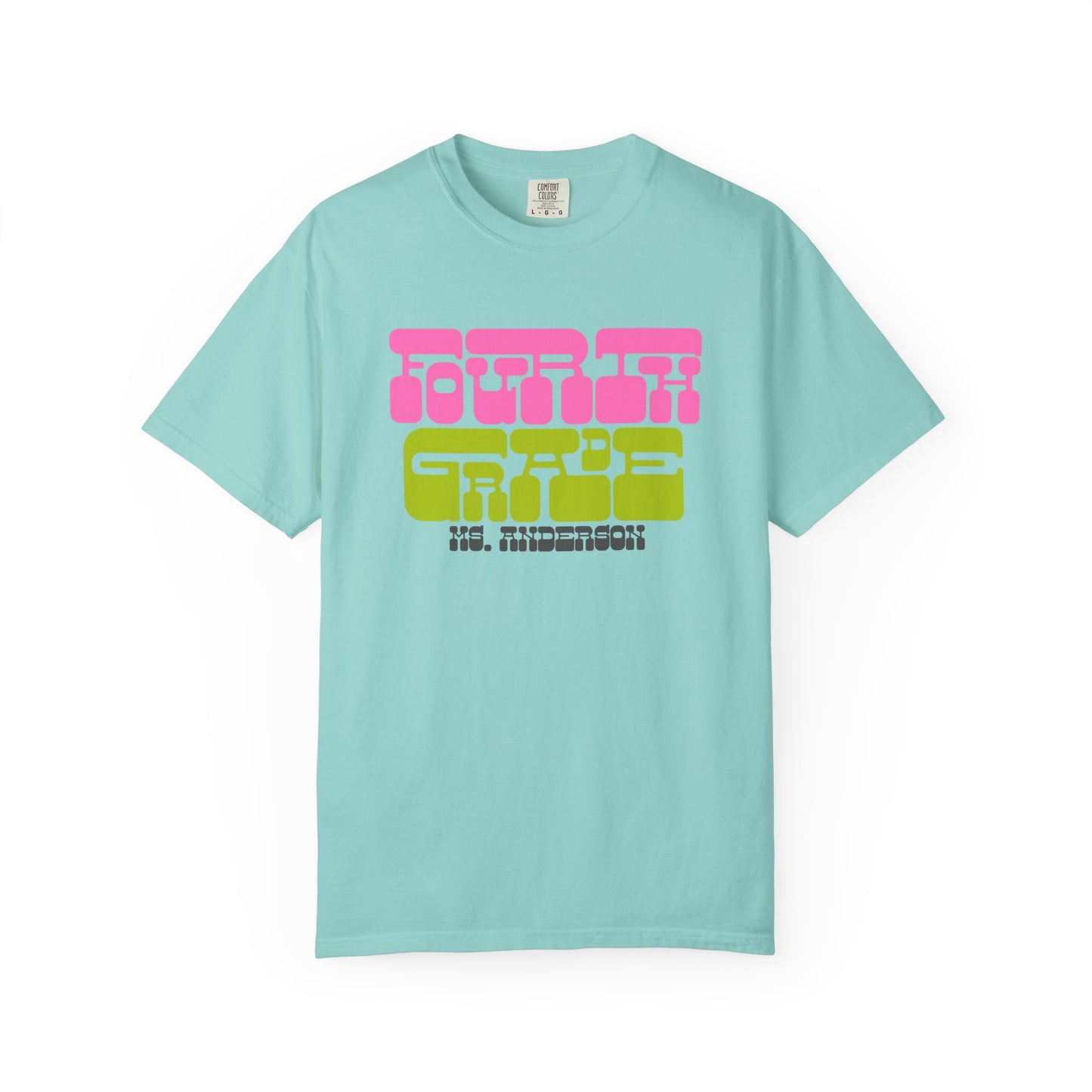 Groovy Fourth Grade Teacher - Personalized