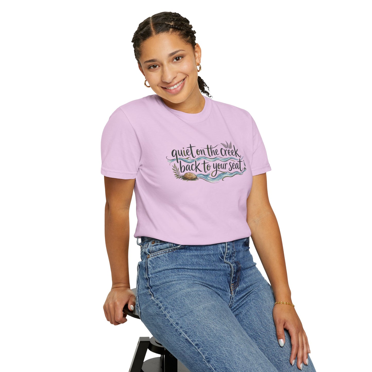 "Quiet on the Creek, Back to Your Seat" Tee