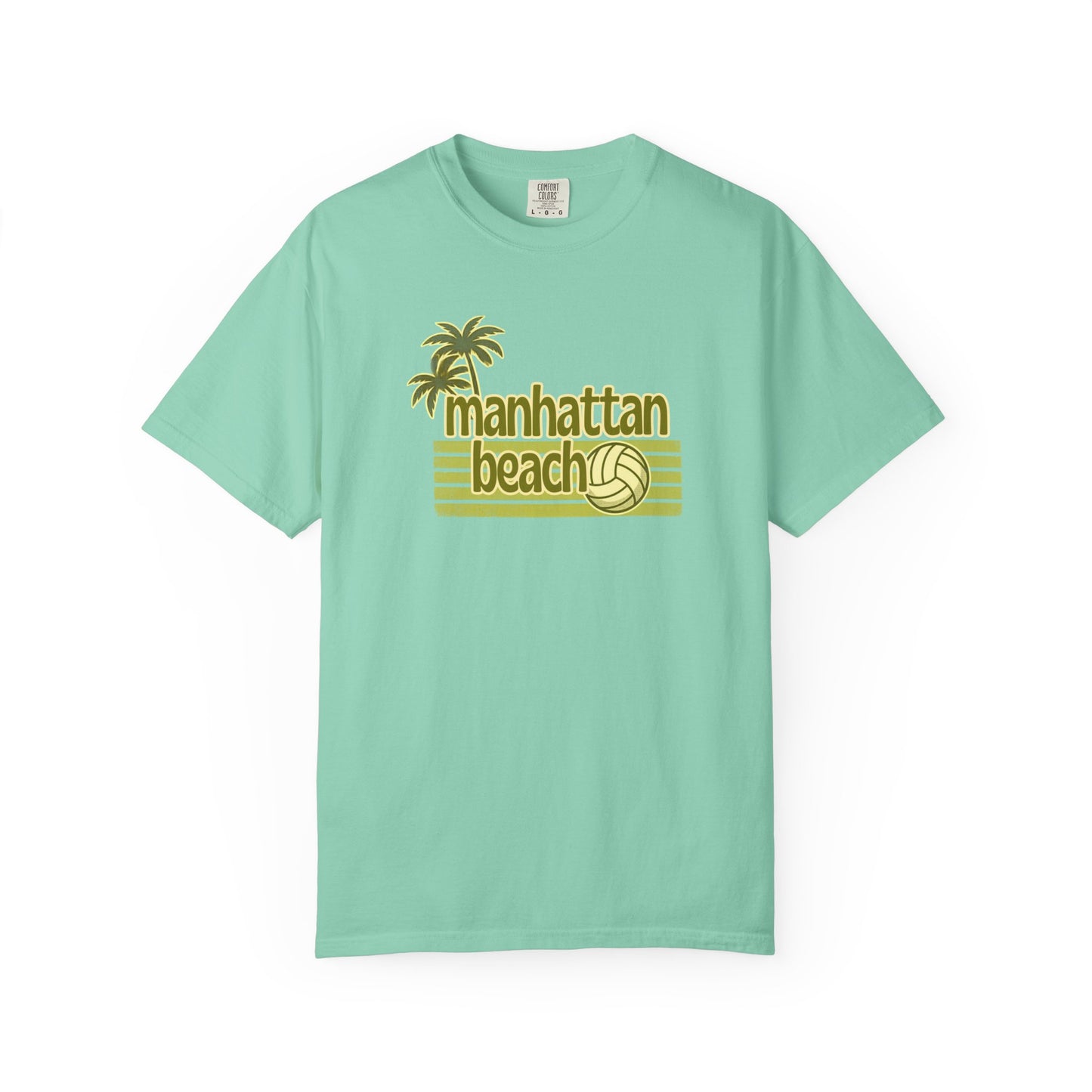 Manhattan Beach Volleyball Palm Tee