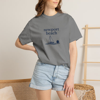 Newport Beach Sailboat Tee