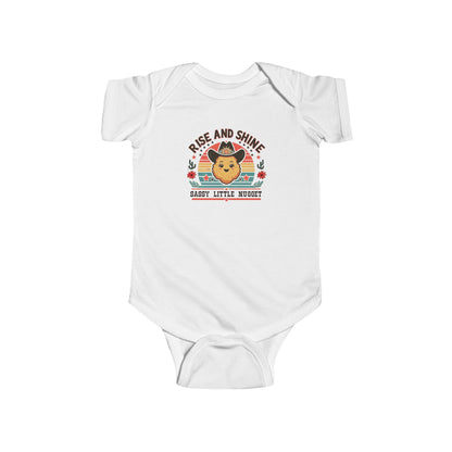 Rise and Shine Sassy Little Nugget Onesie