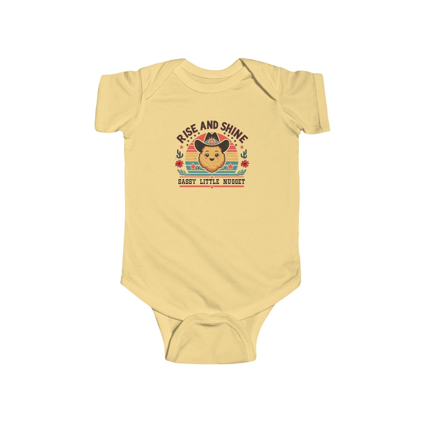 Rise and Shine Sassy Little Nugget Onesie