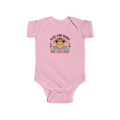 Rise and Shine Sassy Little Nugget Onesie