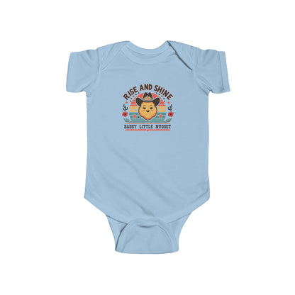 Rise and Shine Sassy Little Nugget Onesie