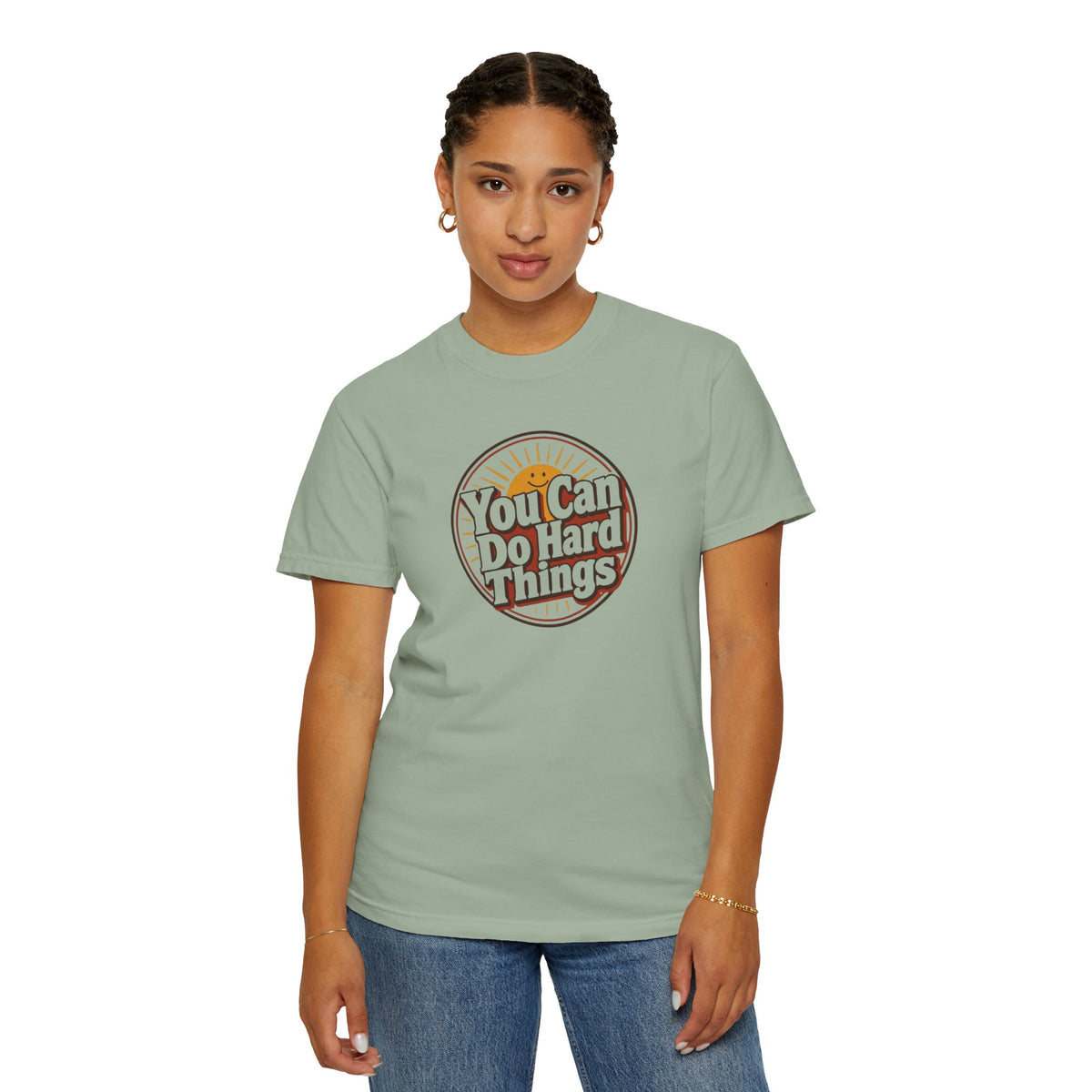 "You Can Do Hard Things" Retro Tee