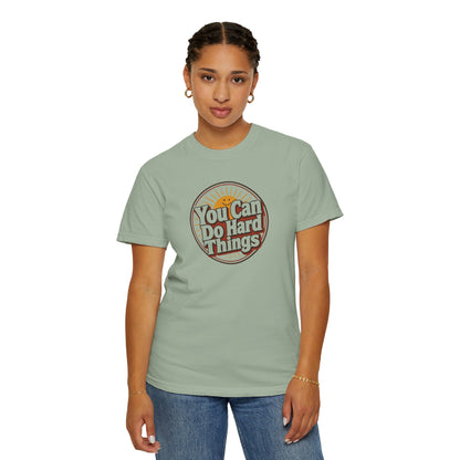 "You Can Do Hard Things" Retro Tee