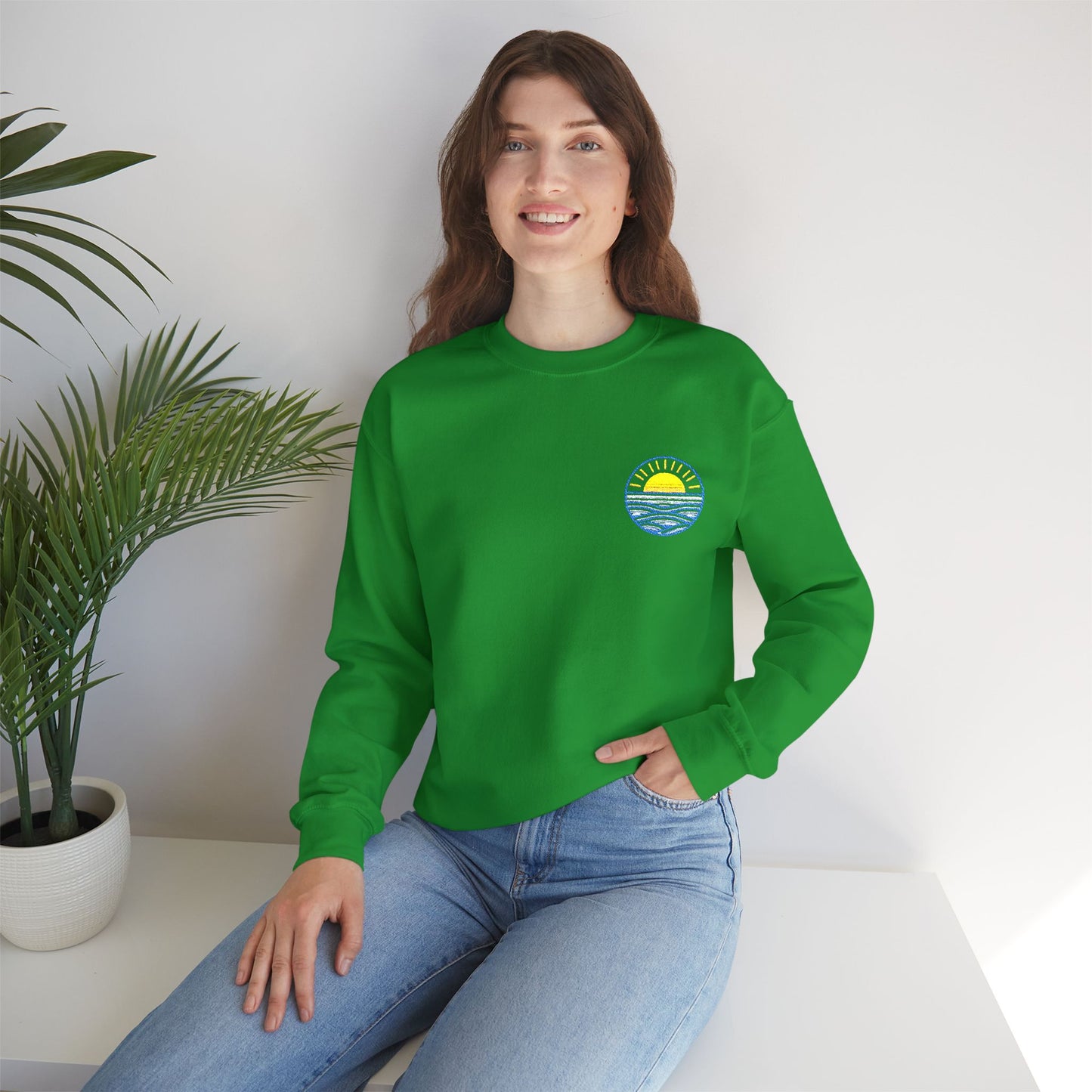 Sunset Embroidered Sweatshirt