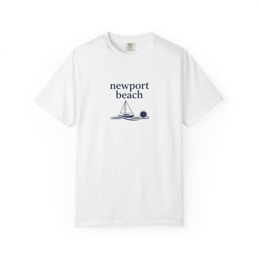 Newport Beach Sailboat Tee