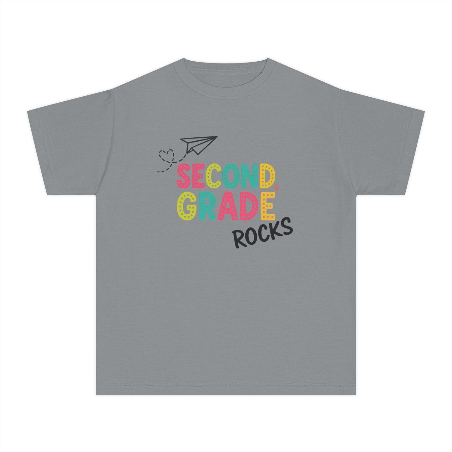 Second Grade Rocks Kids Tee