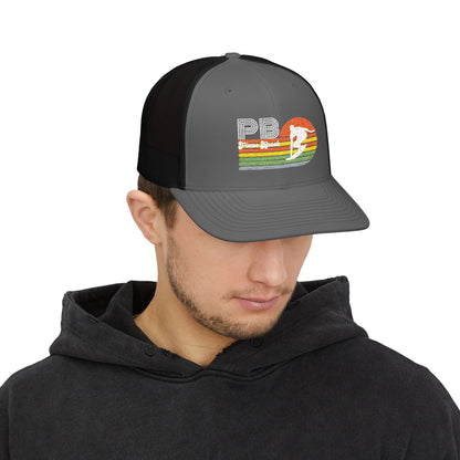 Pismo Beach Sunset Surf Trucker Cap