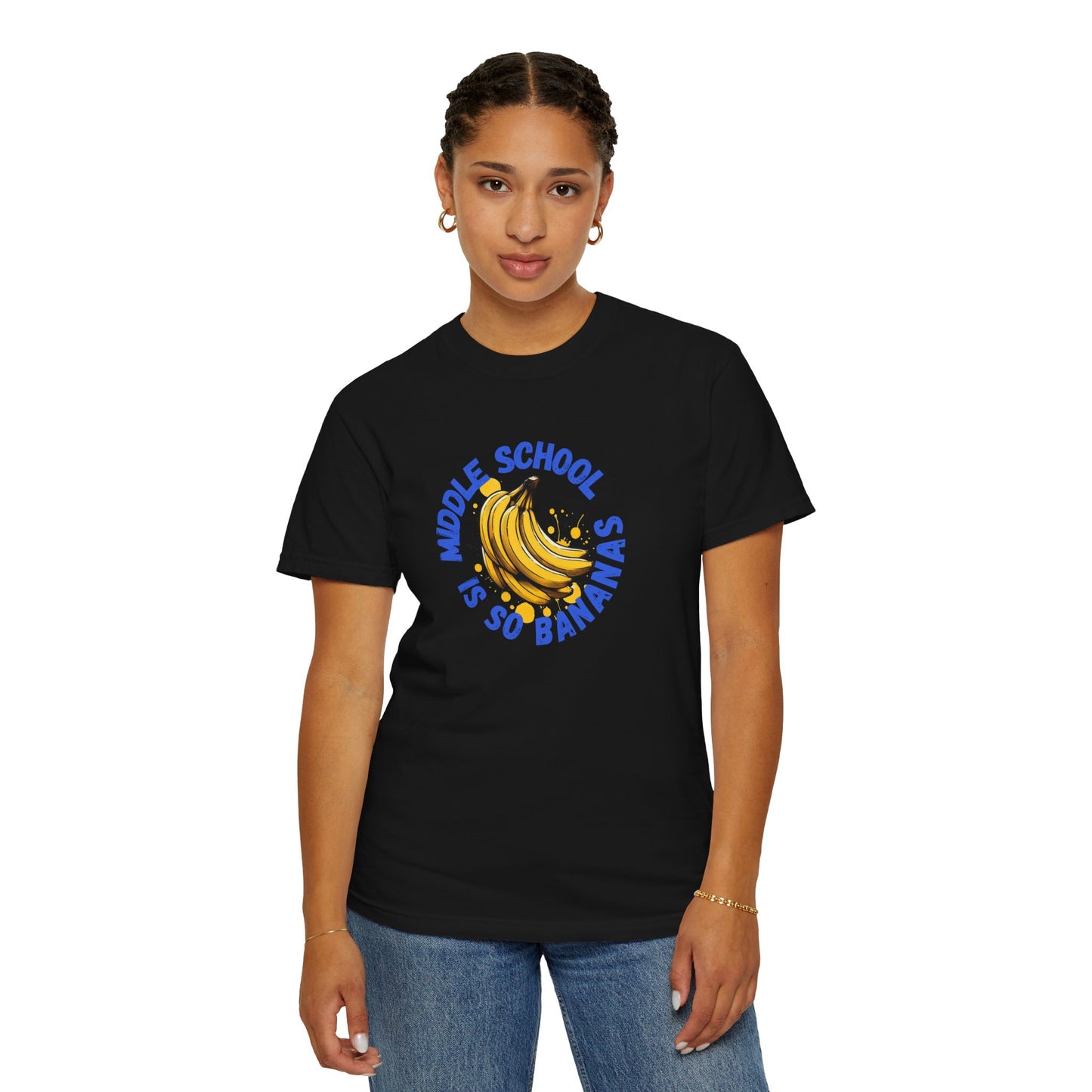 "Middle School Is So Bananas" Banana Graphic Tee