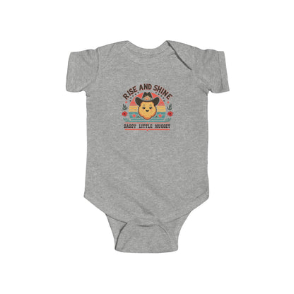 Rise and Shine Sassy Little Nugget Onesie