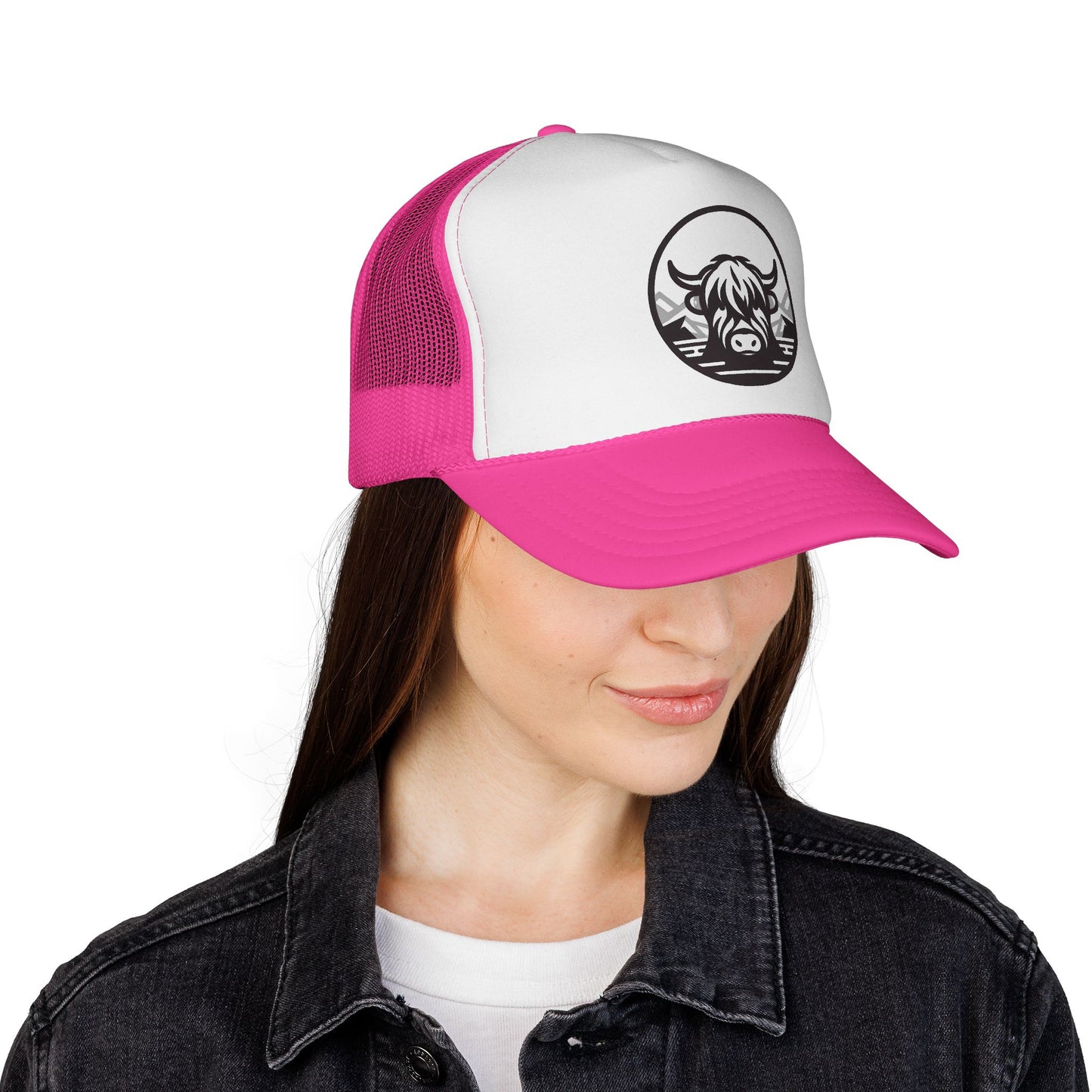 Highland Cow Trucker Cap