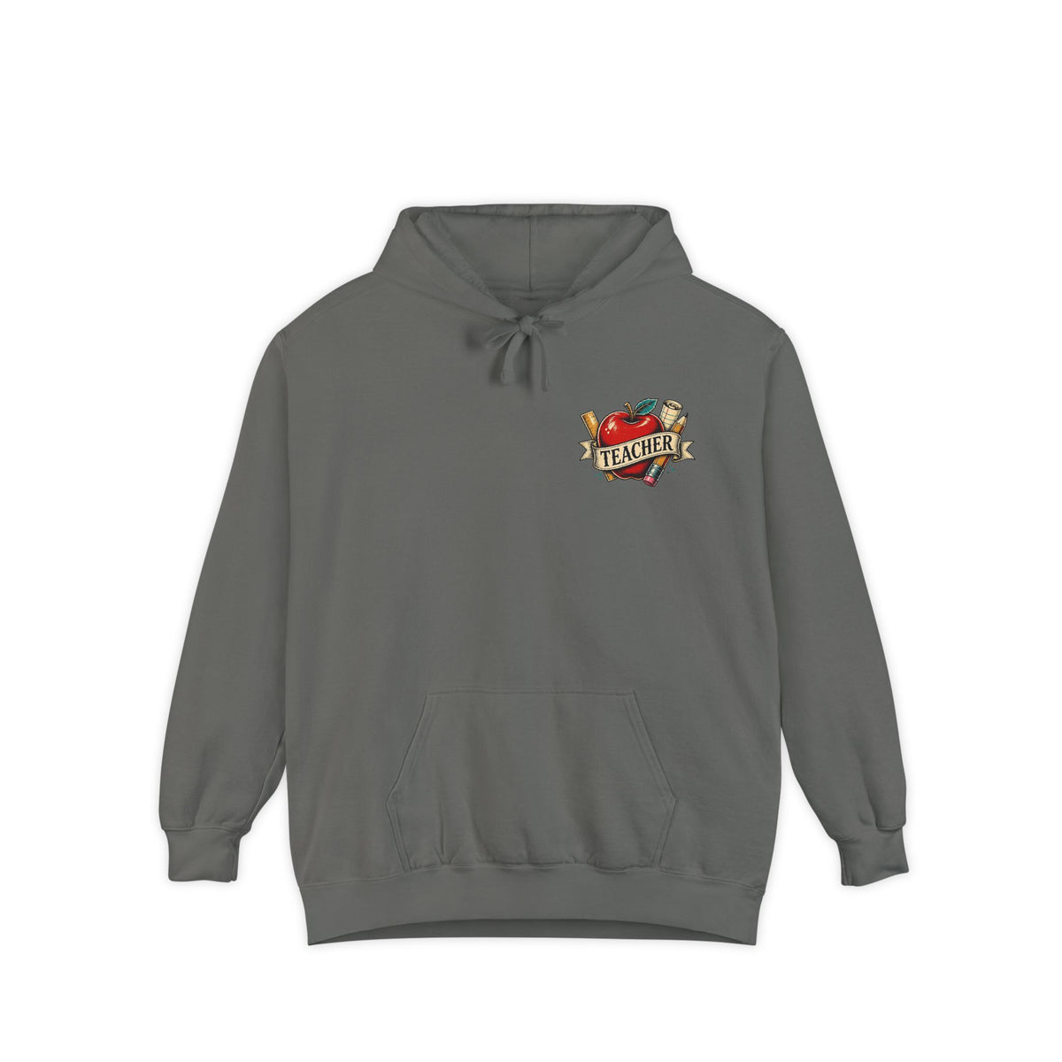 Teacher Vintage Heart Hoodie