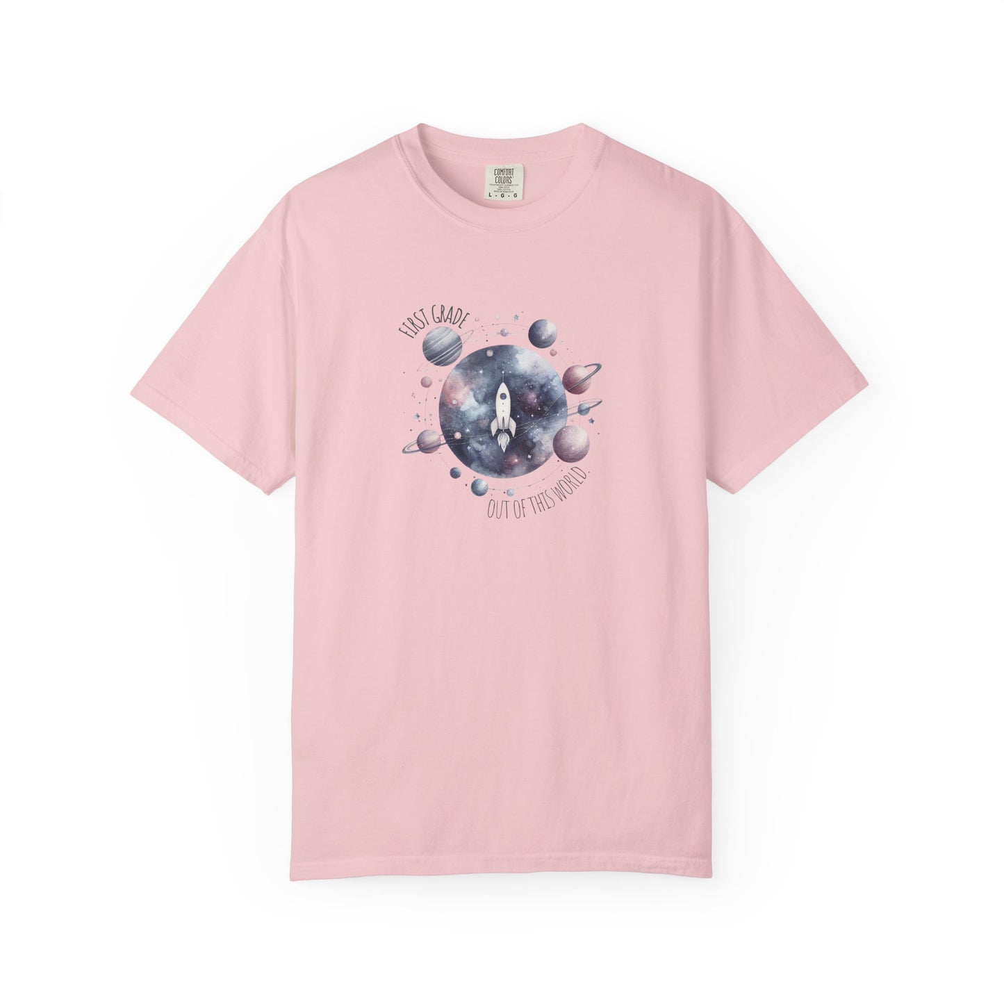 "First Grade - Out of This World" Space Tee
