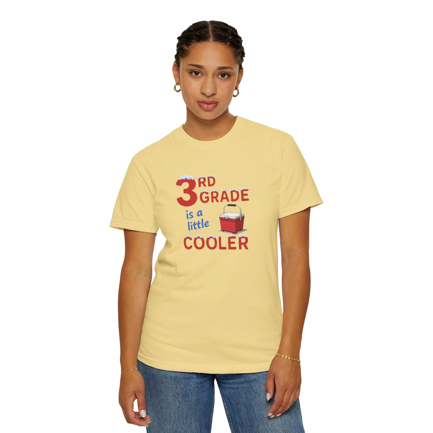 3rd Grade Is A Little Cooler T-Shirt — Funny Teacher / Student Back-to-School Tee