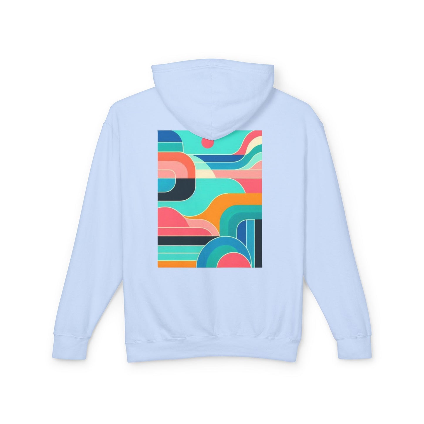 Geometric Sunset Hoodie