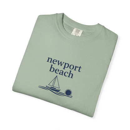 Newport Beach Sailboat Tee