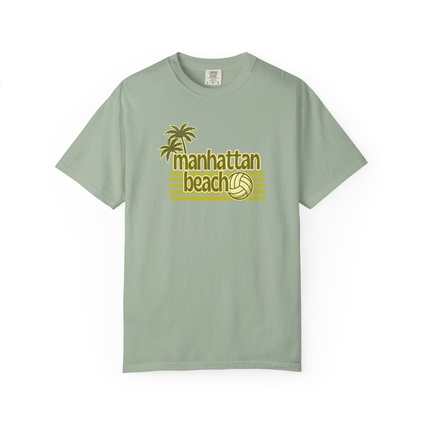 Manhattan Beach Volleyball Palm Tee