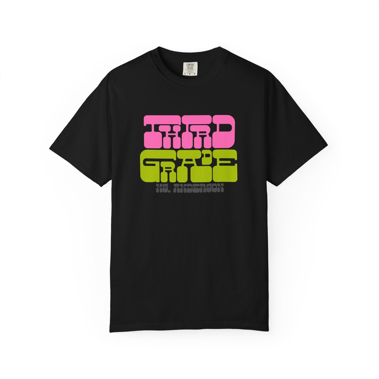 Groovy Third Grade Teacher- Personalized
