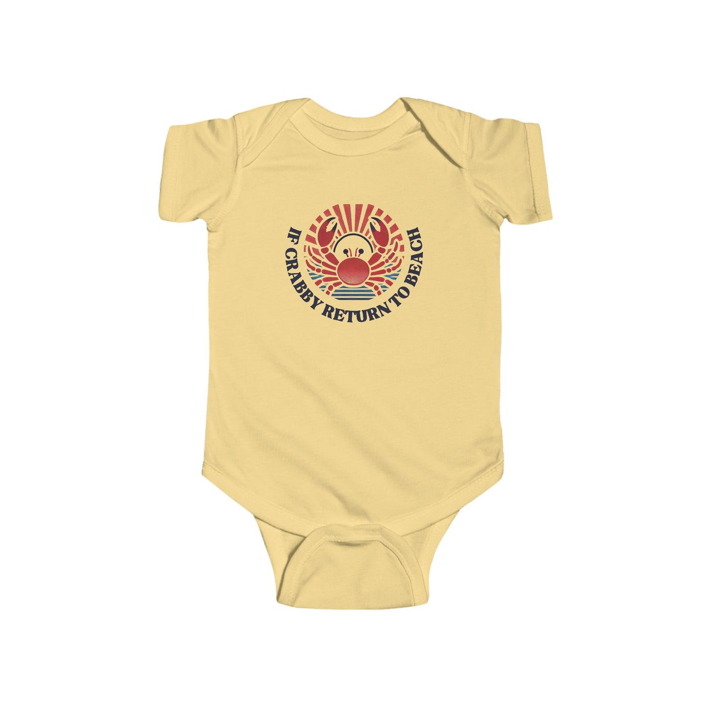 If Crabby Return To Beach Onesie