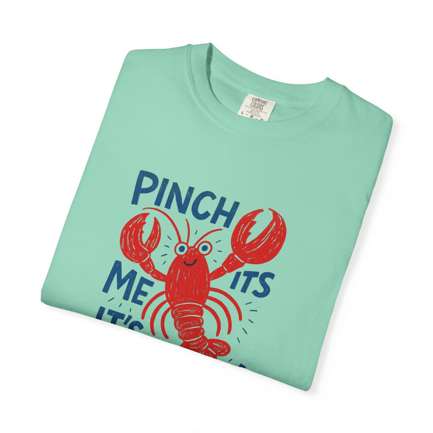 Friday Lobster T-Shirt — "Pinch Me It's Friday" Vintage Seafood Tee