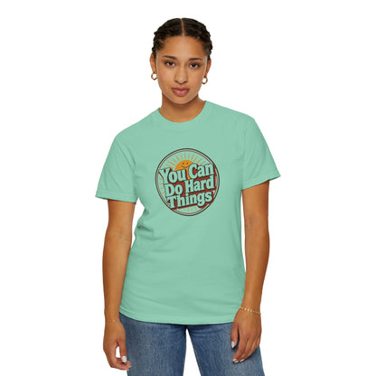"You Can Do Hard Things" Retro Tee