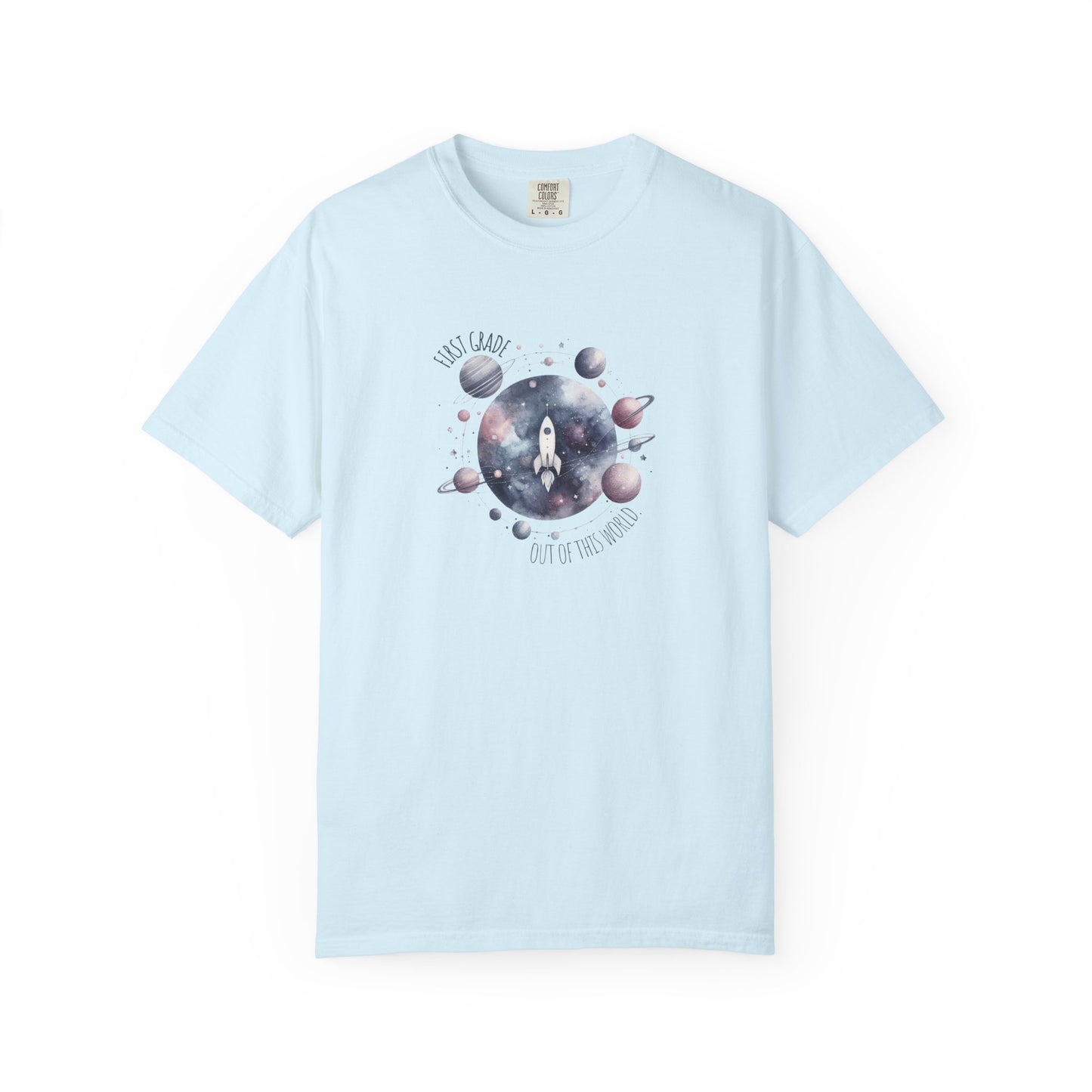 "First Grade - Out of This World" Space Tee