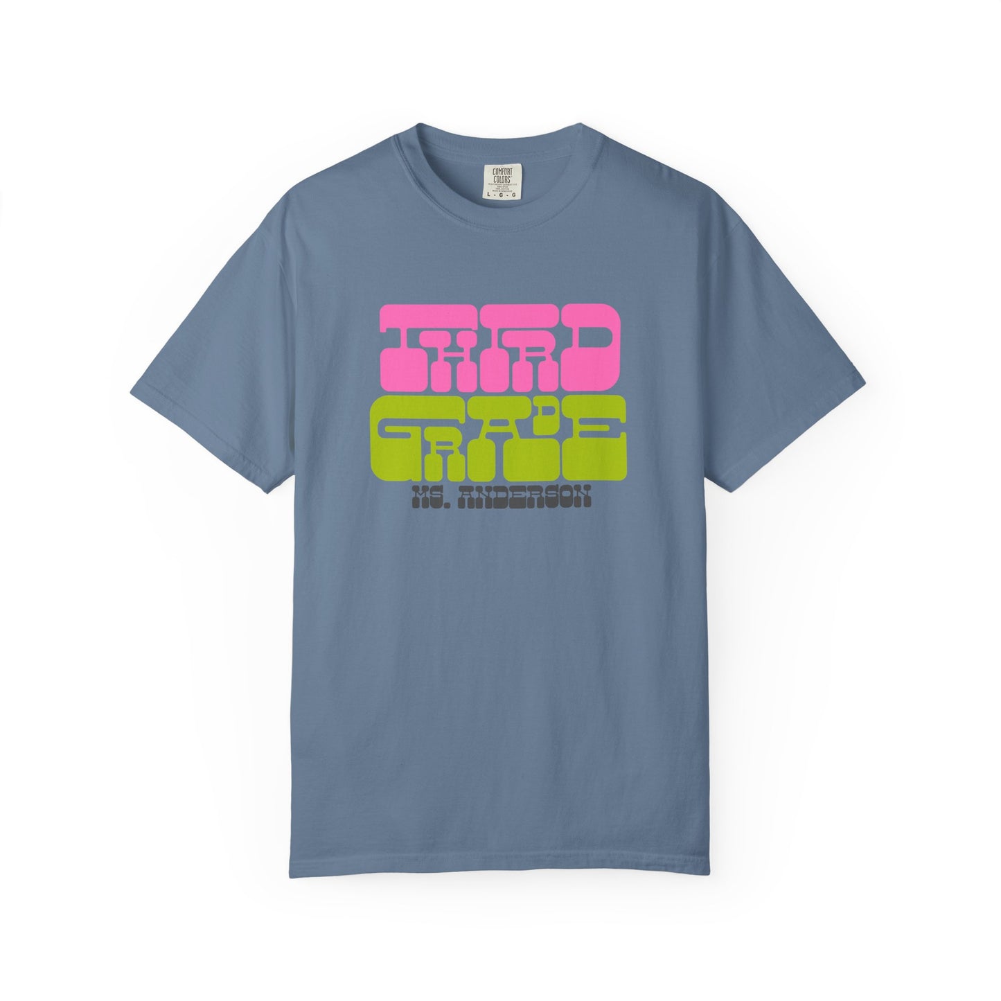 Groovy Third Grade Teacher- Personalized