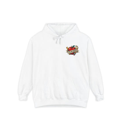 Teacher Vintage Heart Hoodie