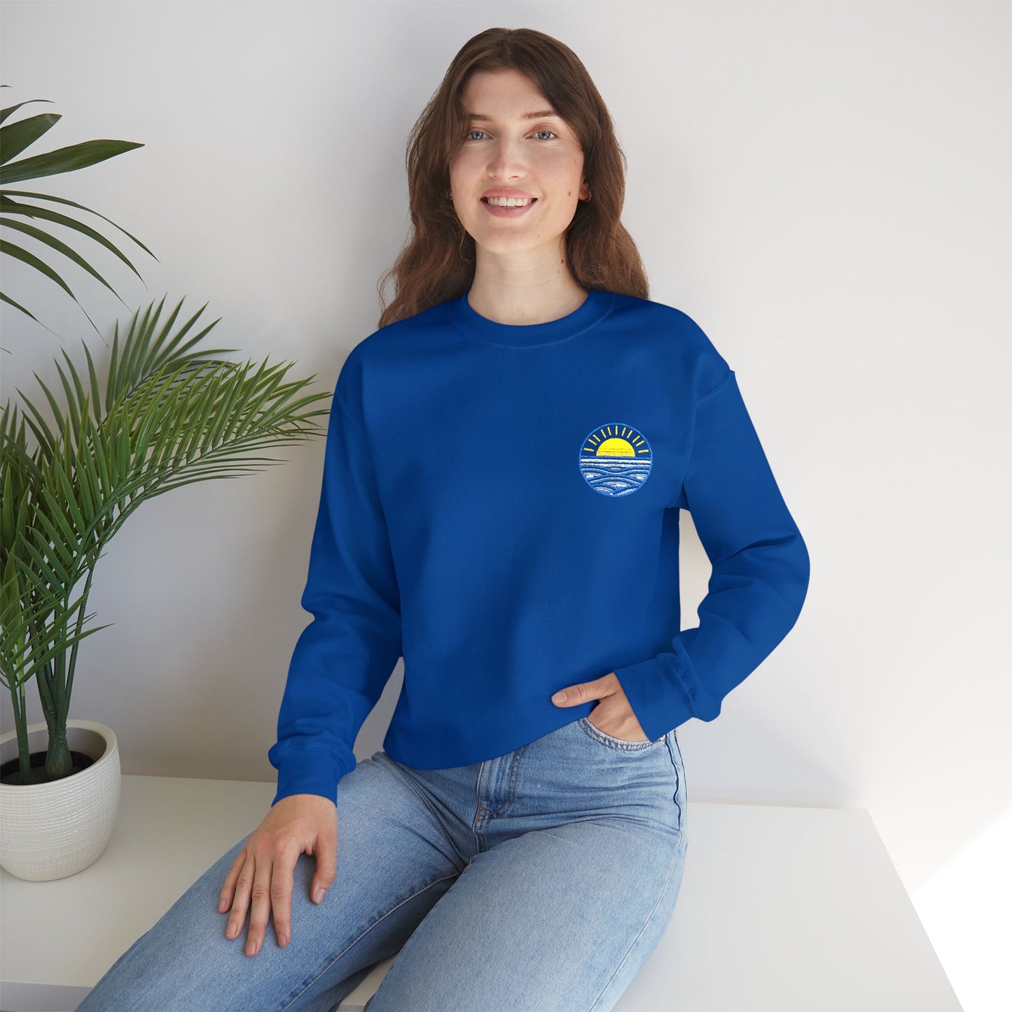 Sunset Embroidered Sweatshirt