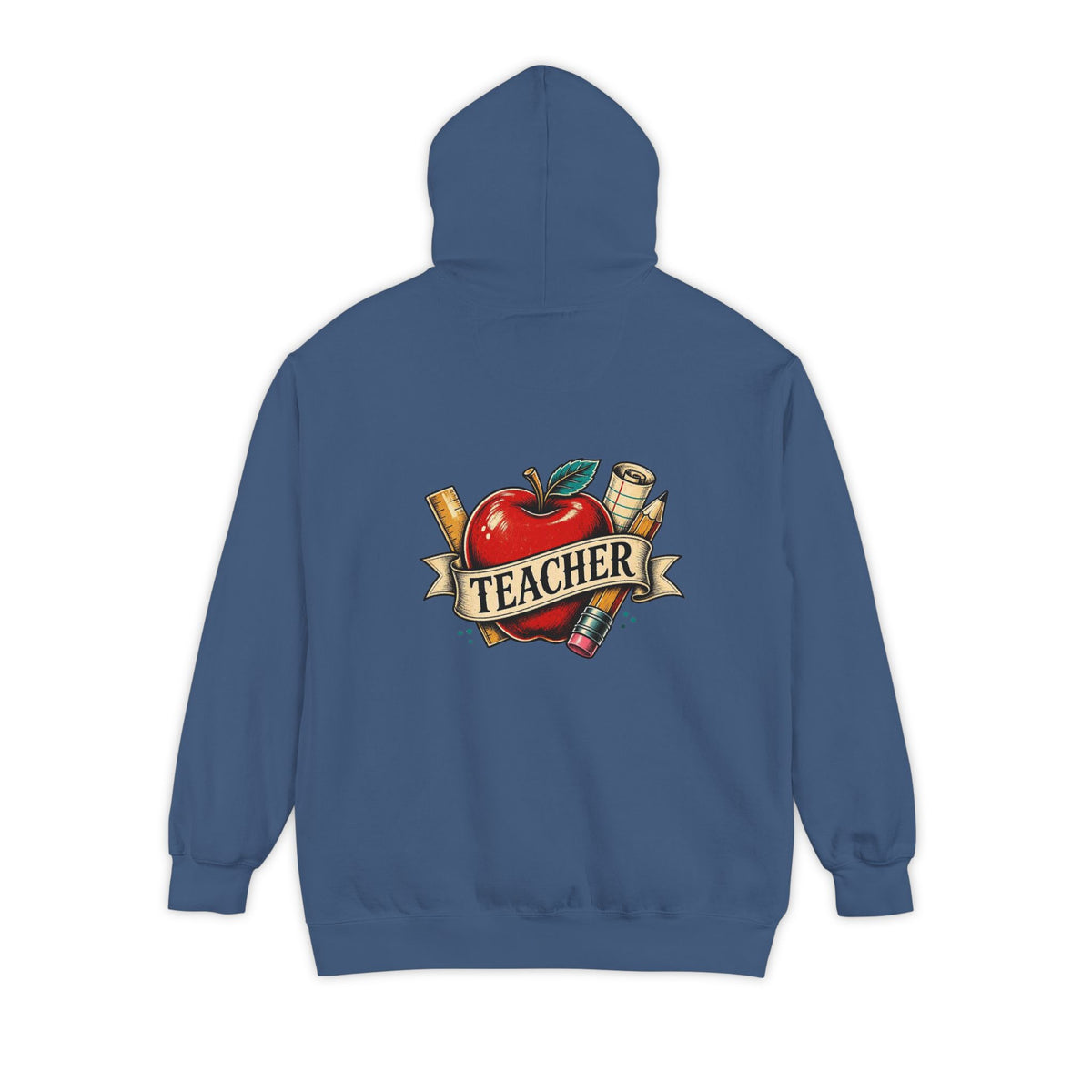 Teacher Vintage Heart Hoodie