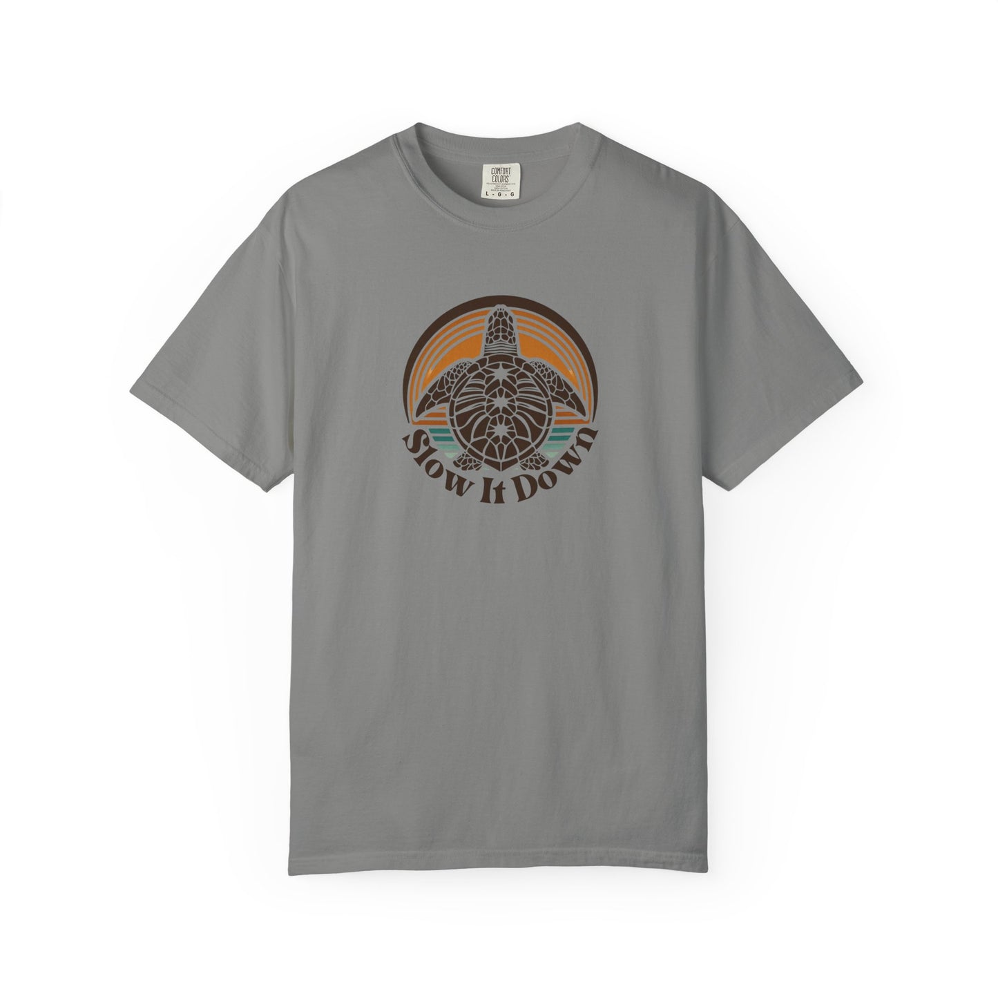 Slow it Down Sea Turtle Graphic T-shirt