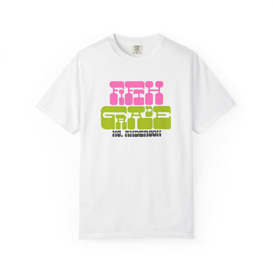 Groovy Fifth Grade Teacher - Personalized