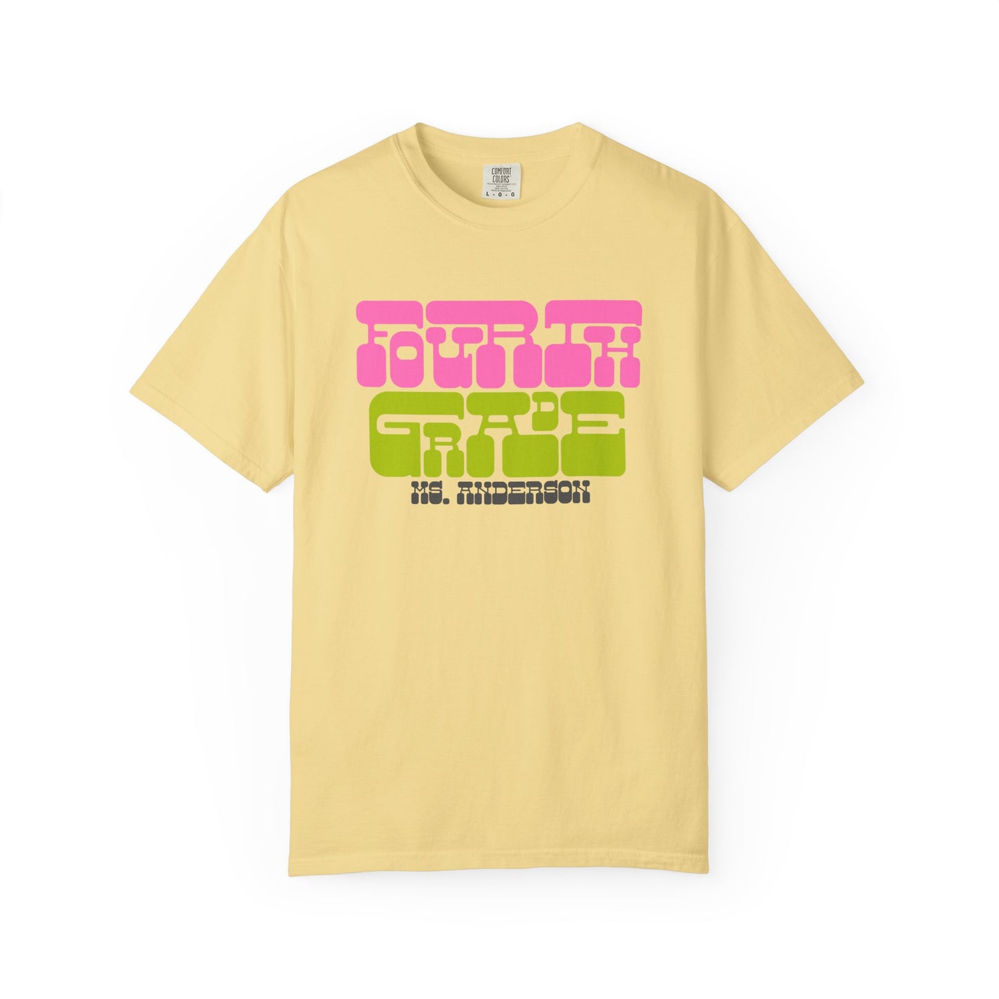 Groovy Fourth Grade Teacher - Personalized