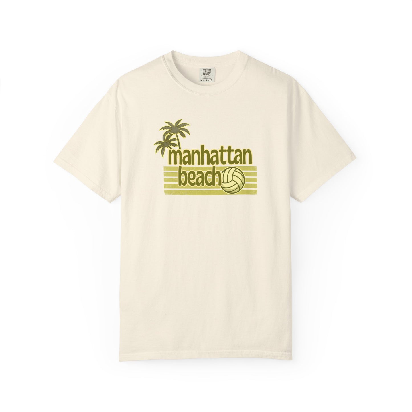 Manhattan Beach Volleyball Palm Tee