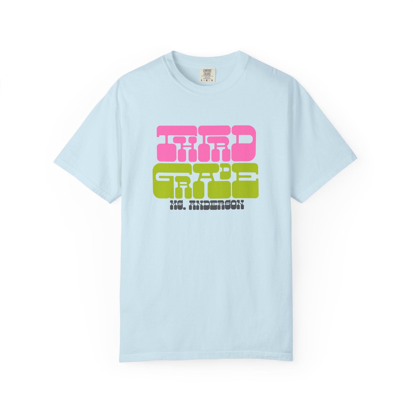 Groovy Third Grade Teacher- Personalized