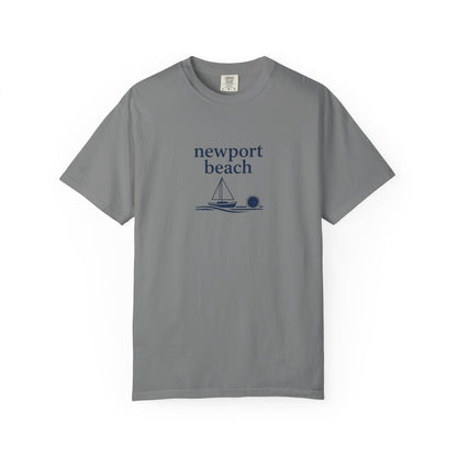 Newport Beach Sailboat Tee