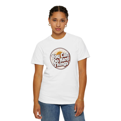 "You Can Do Hard Things" Retro Tee