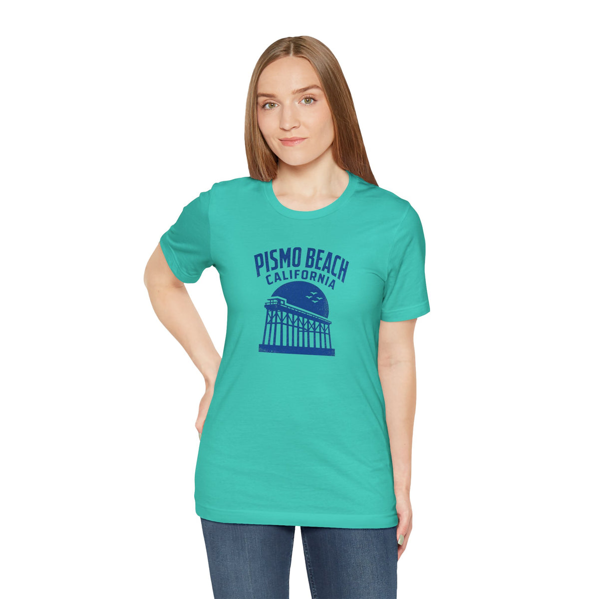 Pismo Beach Pier Graphic Tee