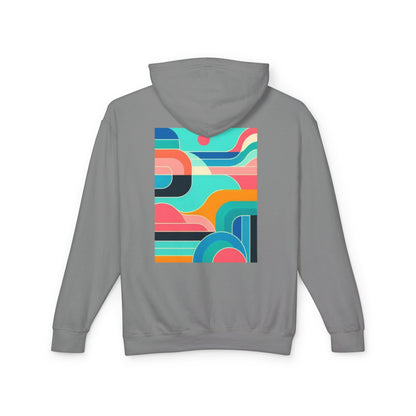 Geometric Sunset Hoodie