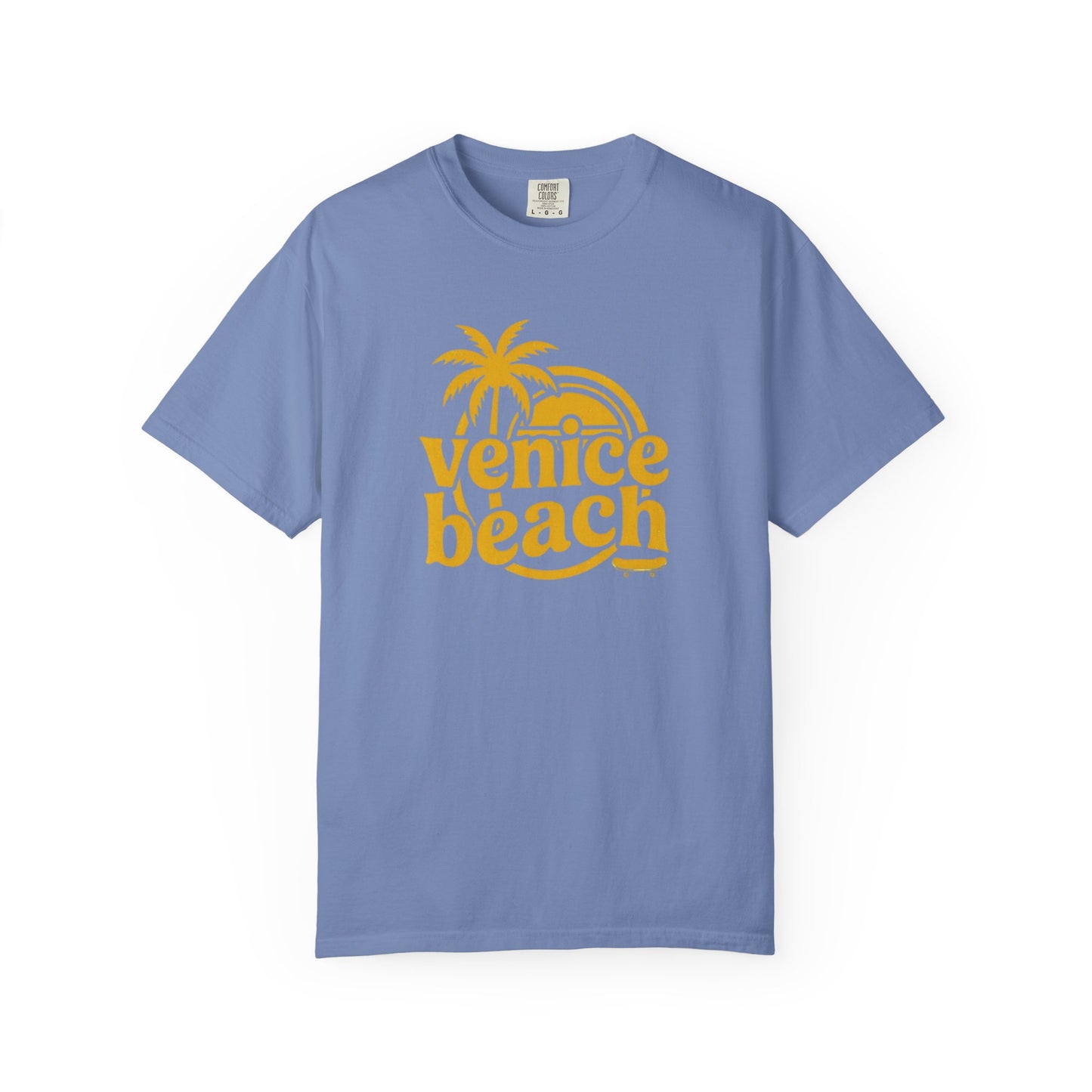 Venice Beach Retro Palm T-Shirt — Vintage Surf Vibe Tee