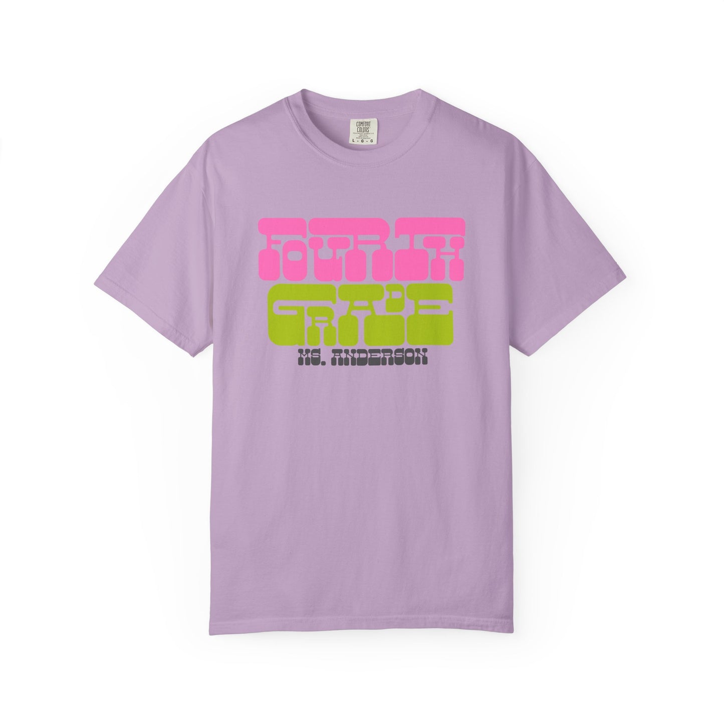 Groovy Fourth Grade Teacher - Personalized