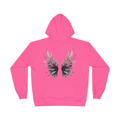 Fairy Grunge Ethereal Wings Pullover Hoodie